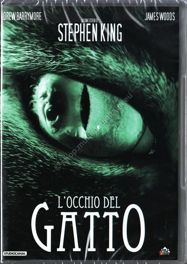 L'OCCHIO DEL GATTO (1985 Lewis Teague) James Woods DVD NUOVO