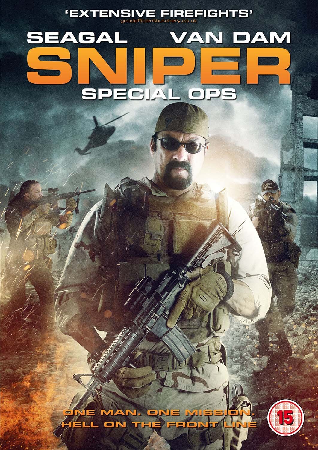 Sniper Special Ops (DVD) Steven Seagal Rob Van Dam Dale Dye