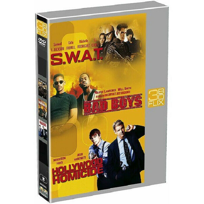 S. W. A. T. Unità Elite / Badboys/Hollywood Homicide DVD Nuova