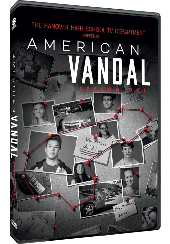 American Vandal: Season One (DVD) Tyler Alvarez Griffin Gluck Jimmy Tatro