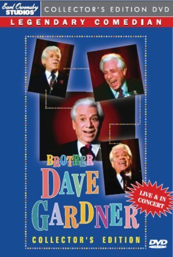 `GARDNER,BROTHER DAVE` Brother Dave Gardner-Live & In Concert DVD NUOVO