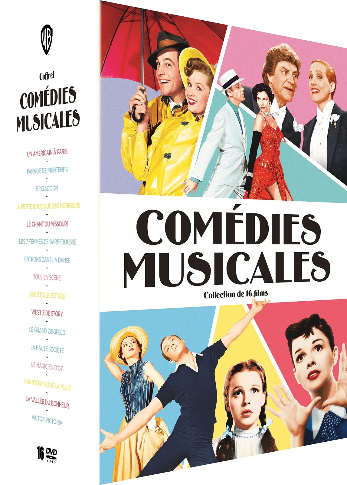 Comédies musicales - coffret 16 films (DVD)