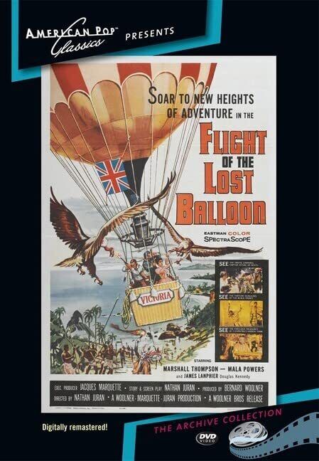 Flight of the Lost Balloon (DVD) Douglas Kennedy James Lanphier Mala Powers