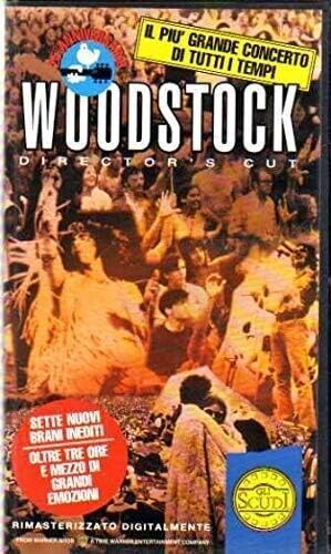 Various ‎– Woodstock: The Director's Cut -VHS,PAL,NEW,NO SEALED,NON SIGILLATA