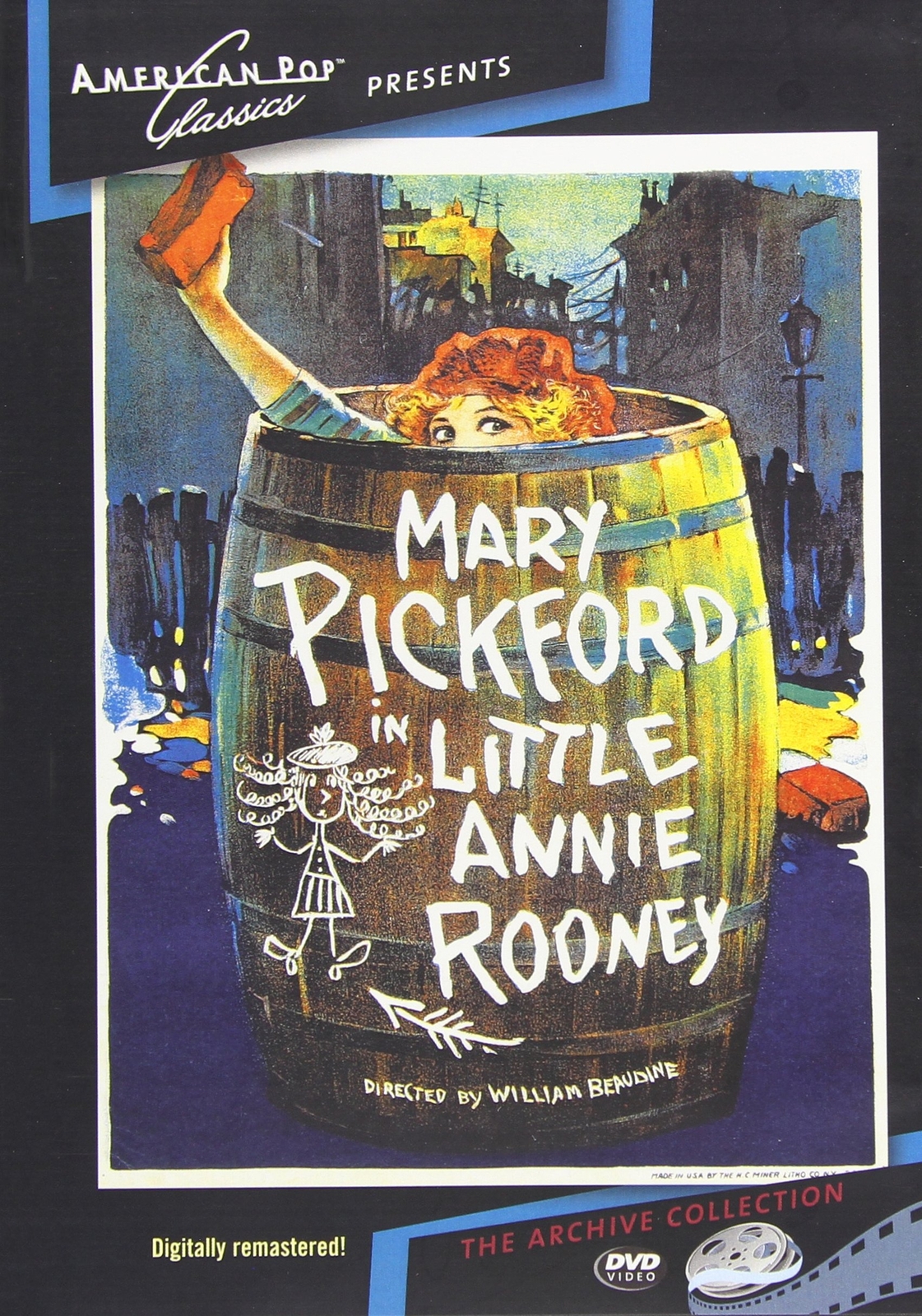 Little Annie Rooney (DVD) Gordon Griffith Mary Pickford William Haines