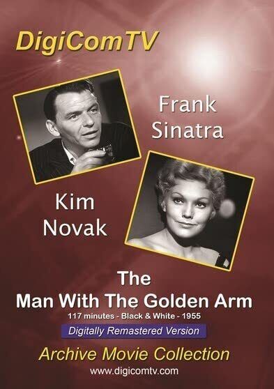 The Man With The Golden Arm (DVD) Eleanor Parker Frank Sinatra Kim Knovak