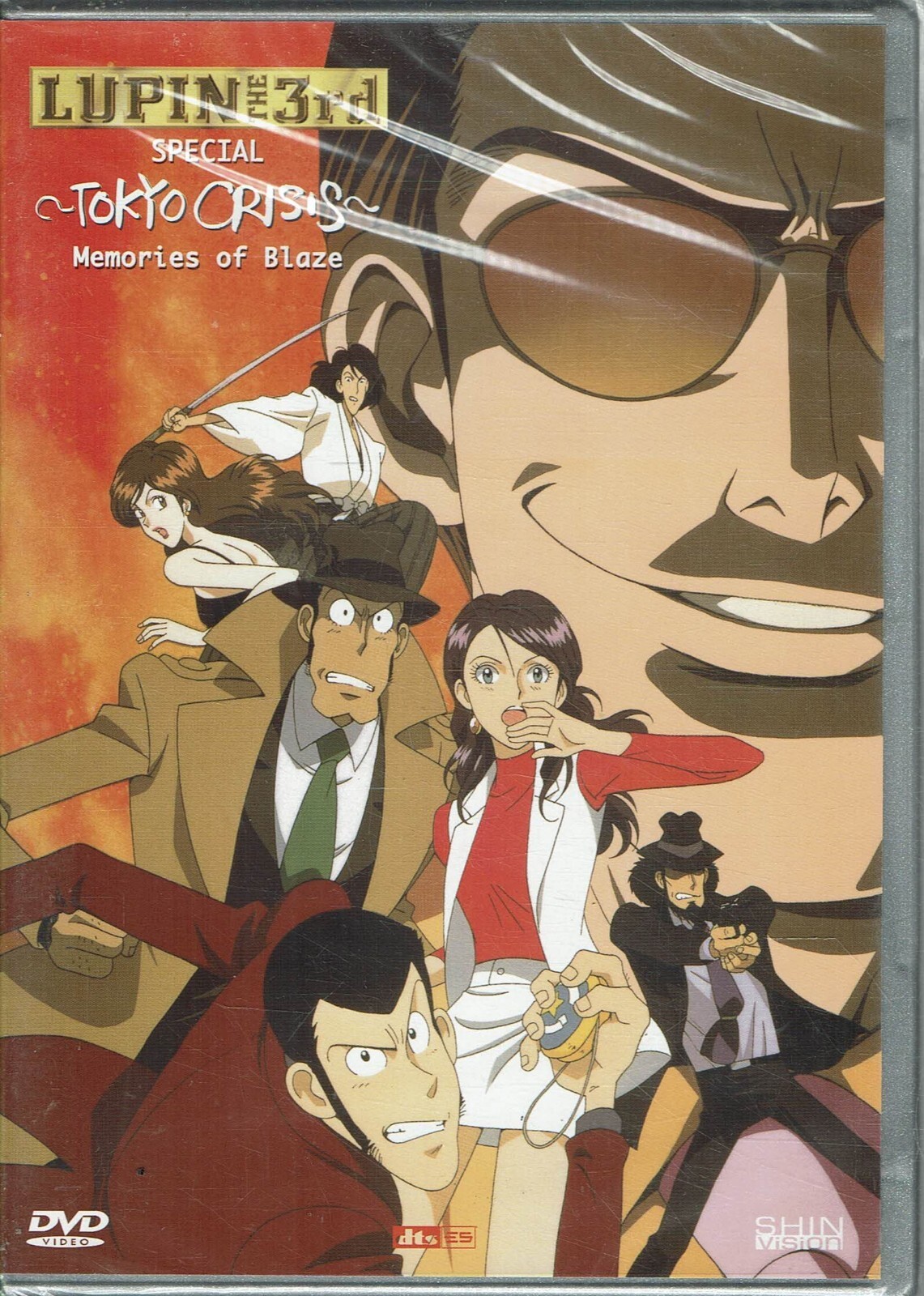 DVD Lupin the 3rd special Tokyo cirsis ITA nuovo ed. DTS B34