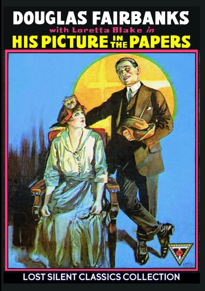 His Picture in the Papers (Silent) (DVD) Douglas Fairbanks