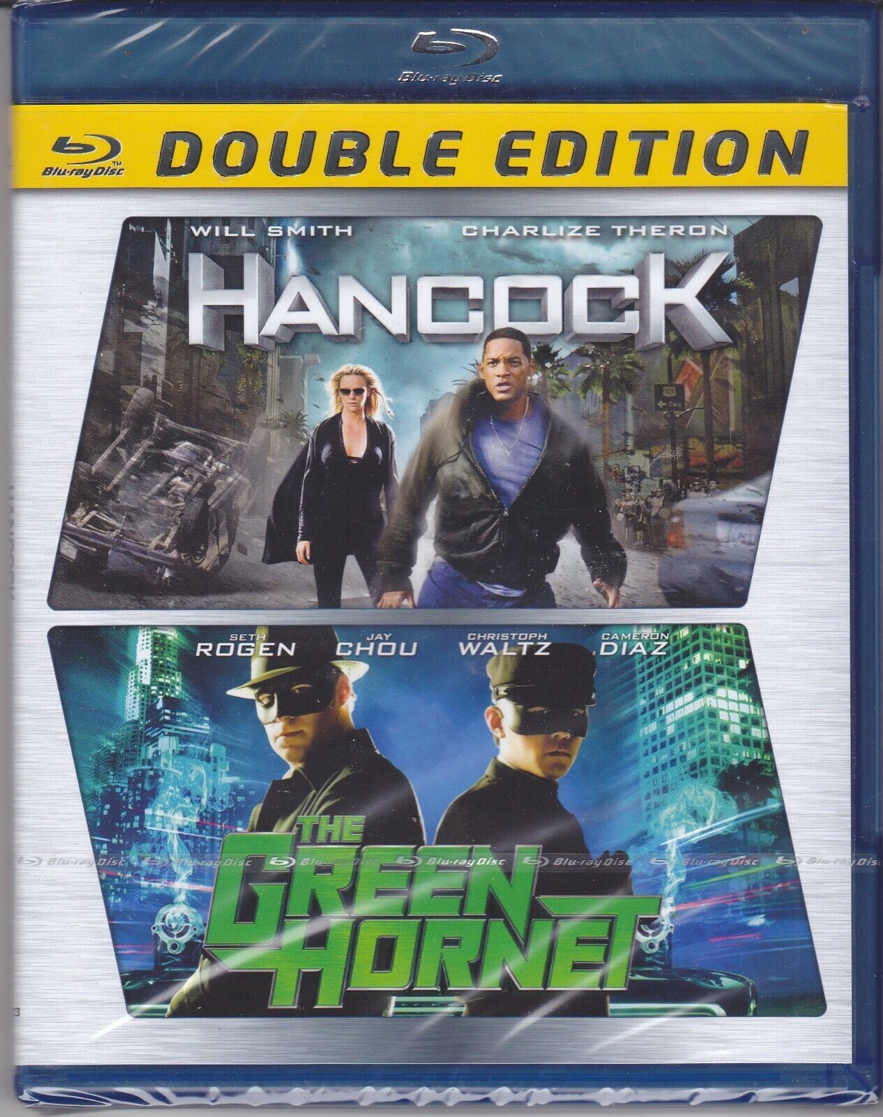 Blu-ray Box HANCOCK + THE GREEN HORNET nuovo
