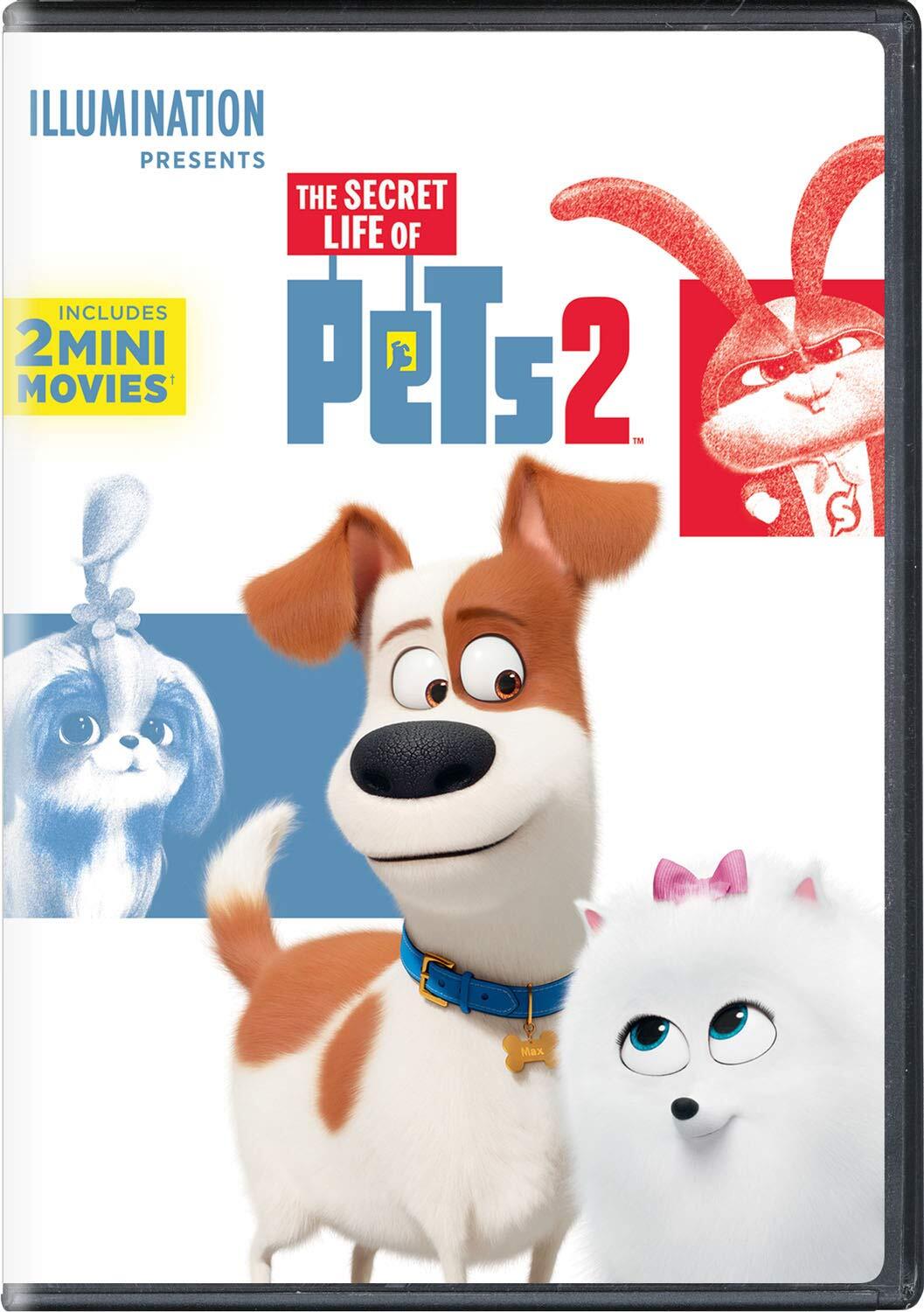 The Secret Life of Pets 2 (DVD) Kevin Hart Harrison Ford Patton Oswalt