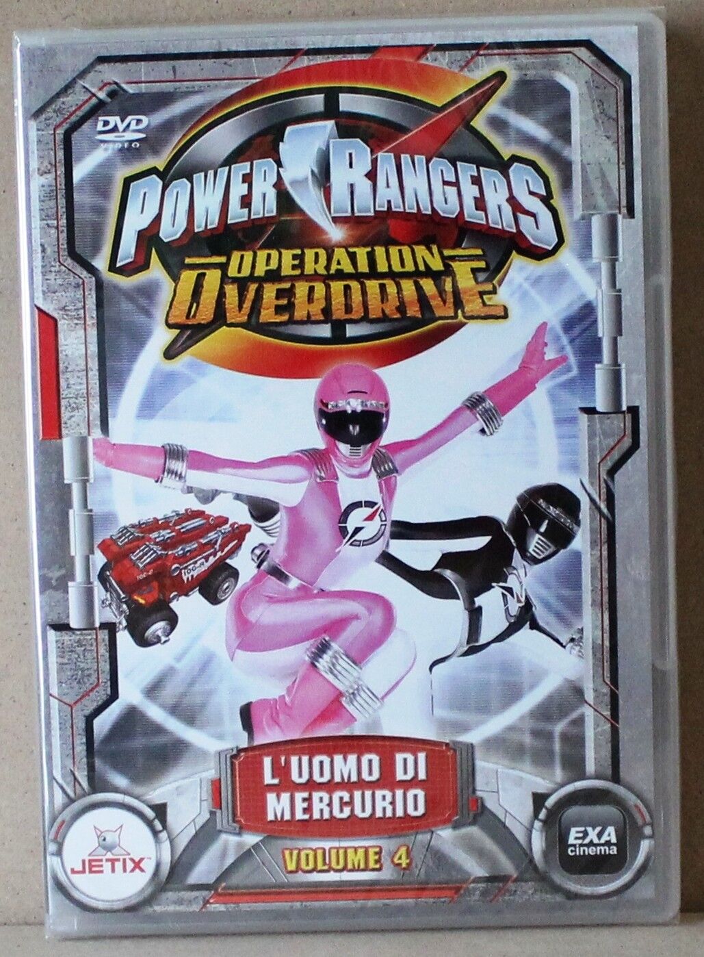 Power rangers operation overdrive - l'uomo di mercurio volume 4 - dvd - exa