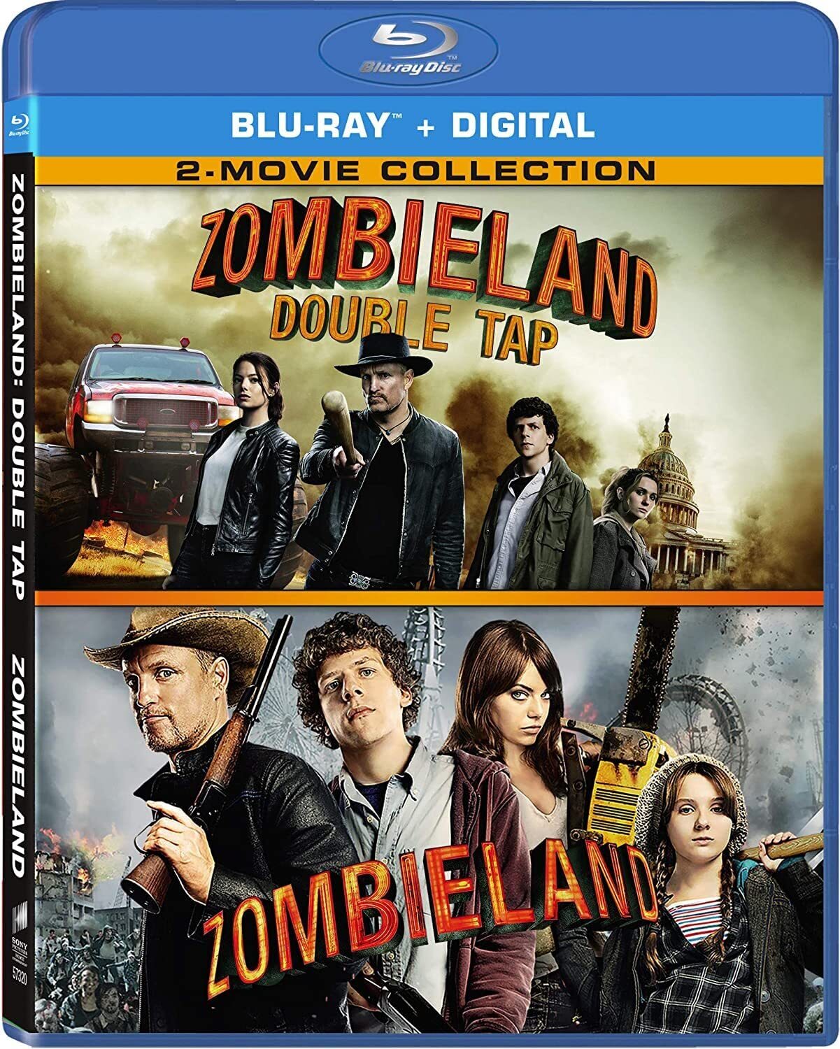 Zombieland (2009) / Zombieland 2: Double Tap - Set (Blu-ray)