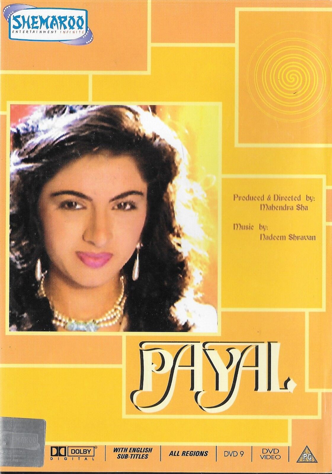 Paayal - Bhagayshree - Shakti Kapoor - Nuovo Bollywood DVD