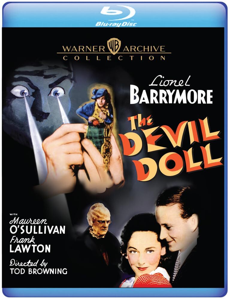 The Devil Doll (Blu-ray) Lionel Barrymore Maureen O' Sullivan Frank Lawton