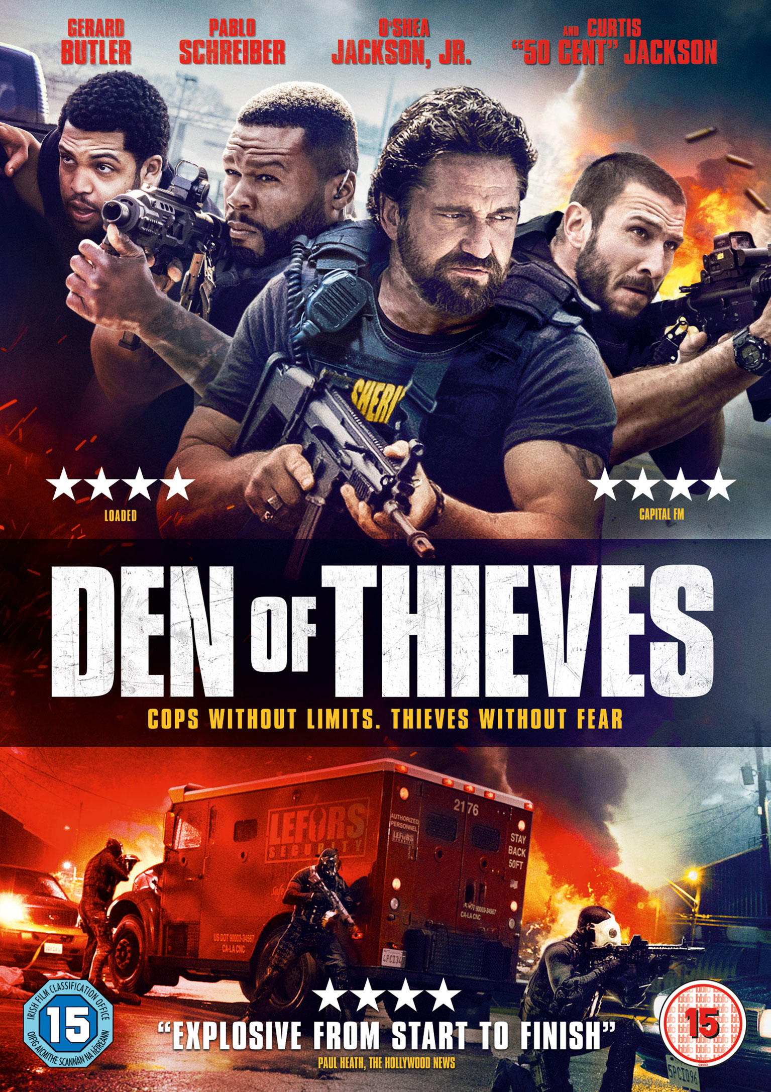 Den of Thieves (DVD) Maurice Compte Curtis '50 Cent' Jackson Cooper Andrews