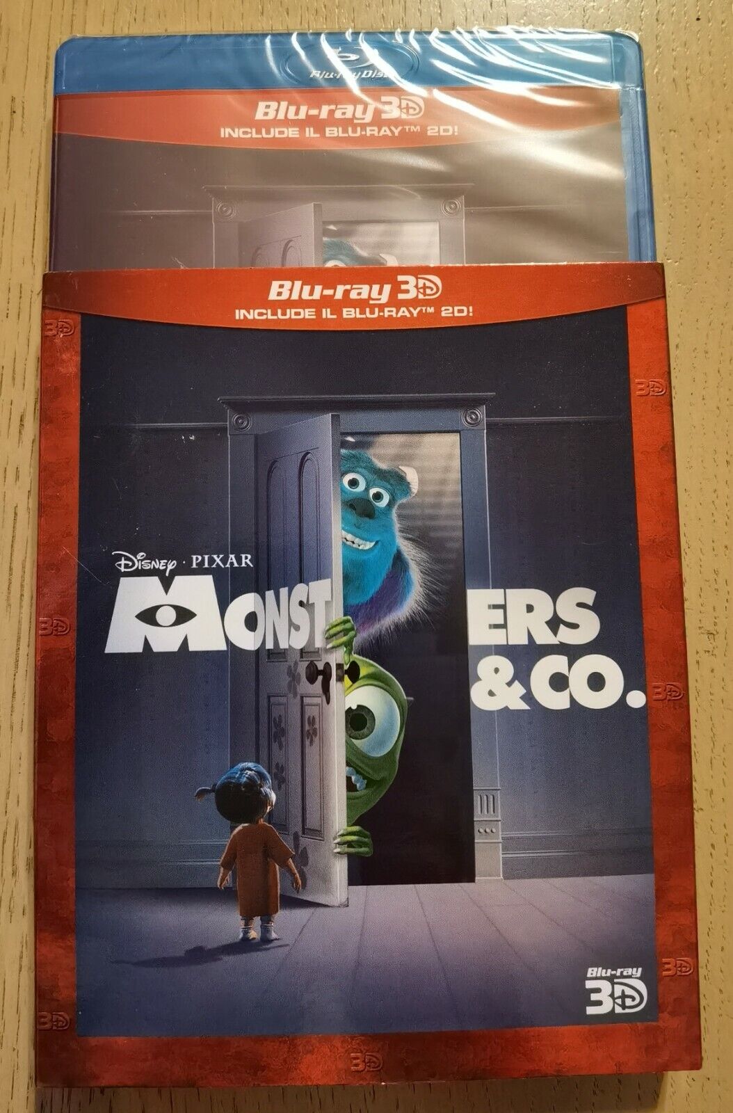 Monster & Co Disney Pixar Blu Ray 3D Ed. Italiana Sigillata Con Slipcase