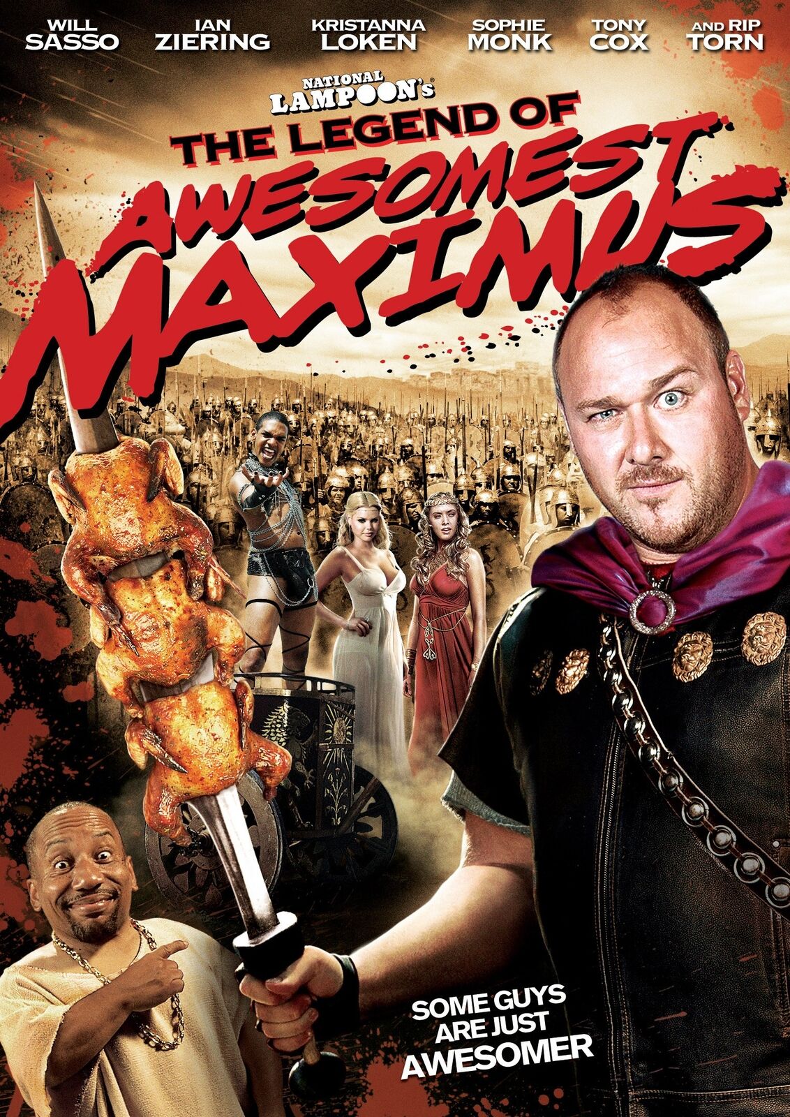 National Lampoon's The Legend of Awesomest Maximus (DVD) Will Sasso Ian Ziering