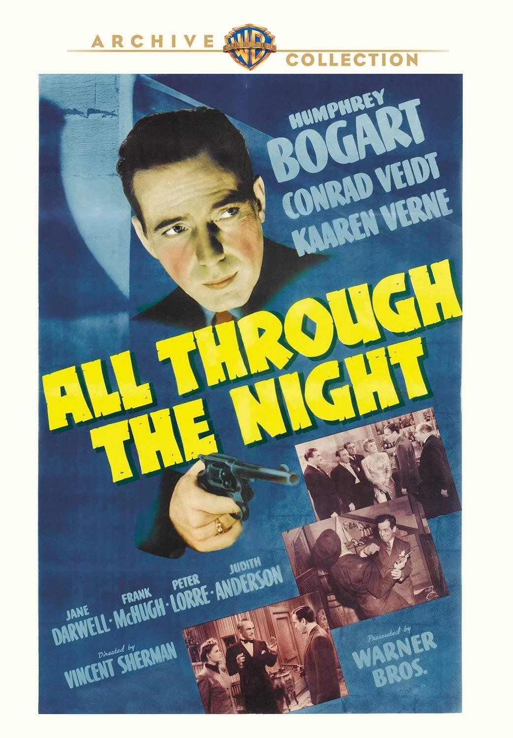 All Through The Night (DVD) Humphrey Bogart Jane Darwell Judith Anderson