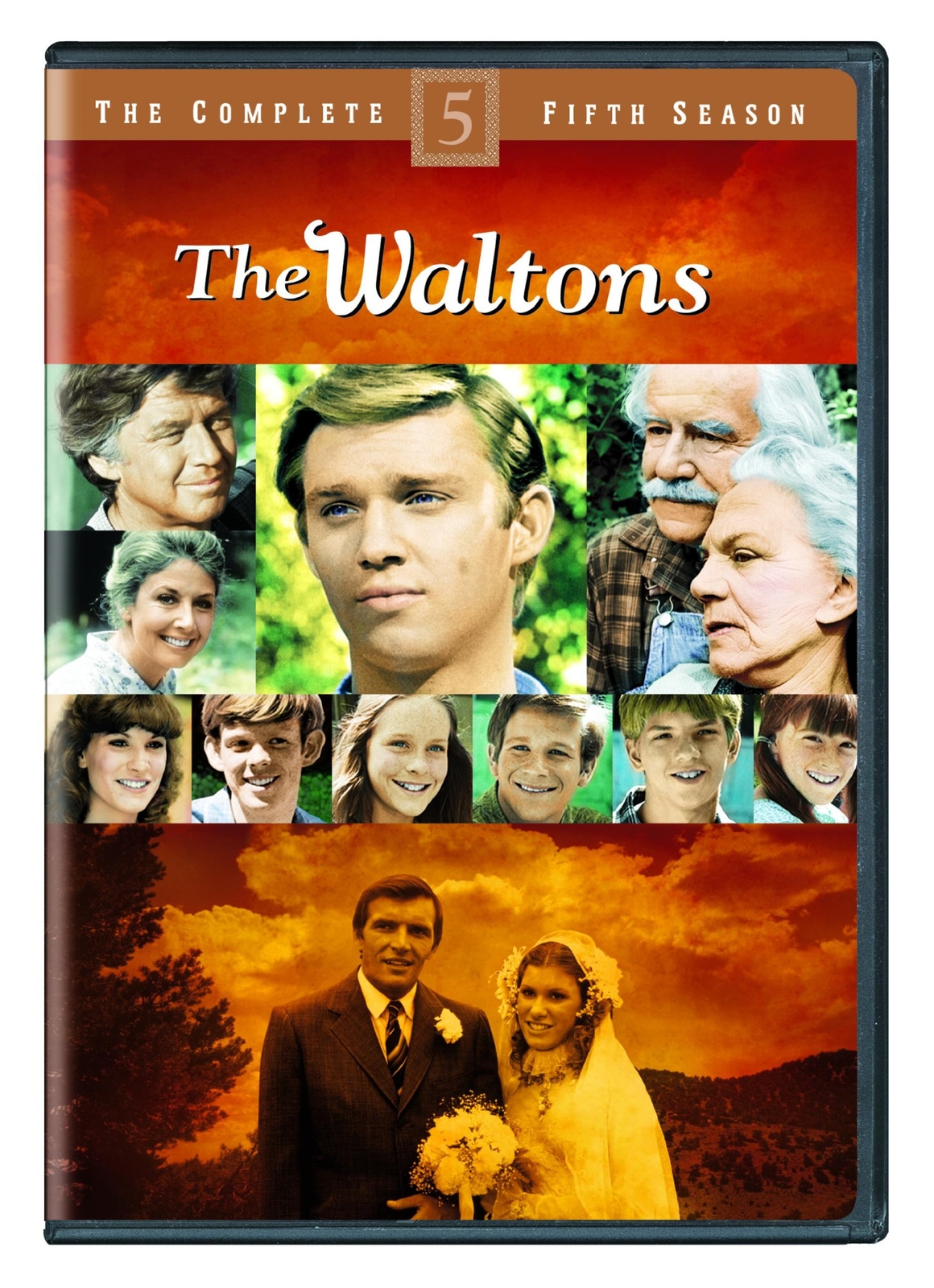Waltons: Season 5 (DVD) Richard Thomas Ralph Waite Michael Learned Will Geer