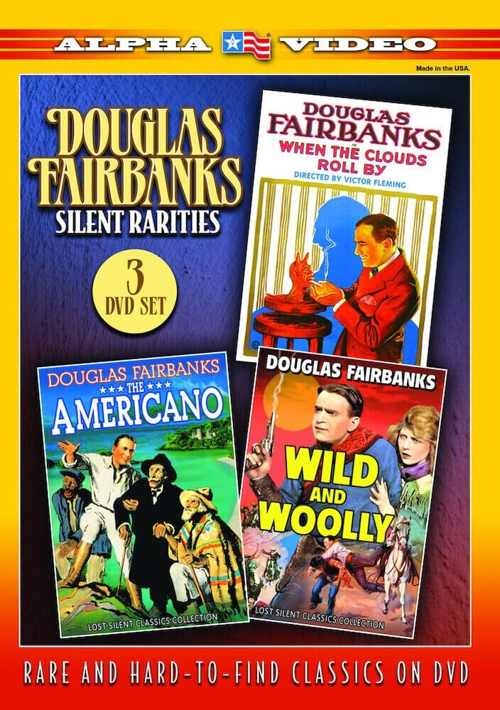 Fairbanks Silent Rarities (DVD) Douglas Fairbanks