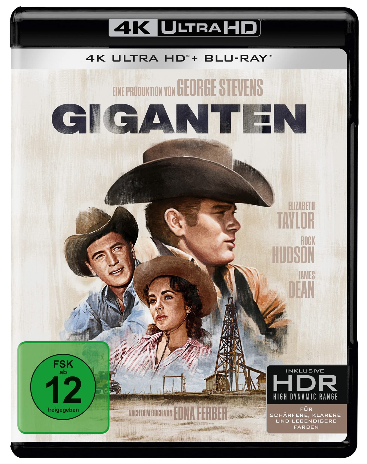 Giganten (Blu-ray) Taylor Elizabeth Hudson Rock Dean James Baker Carroll Withers