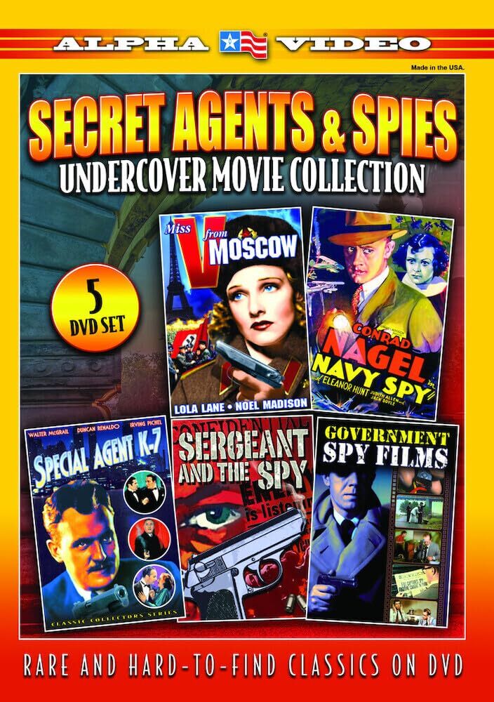 Secret Agents & Spies (DVD)