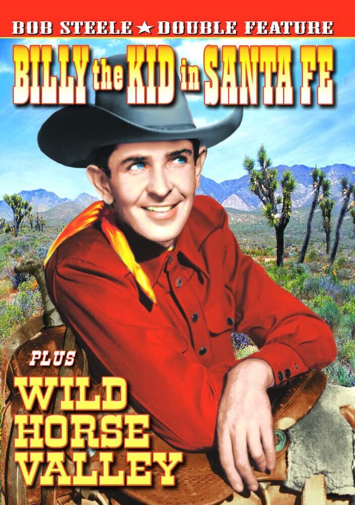 Bob Steele Double Feature: Billy The Kid In Santa Fe (1941) / Wild Horse V (DVD)