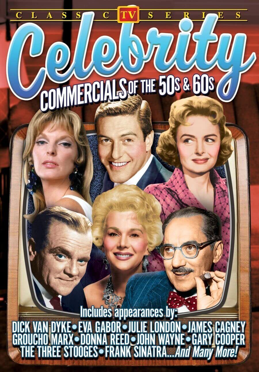 Celebrity Commercials of the 50s & 60s (DVD) Dick Van Dyke Donna Reed