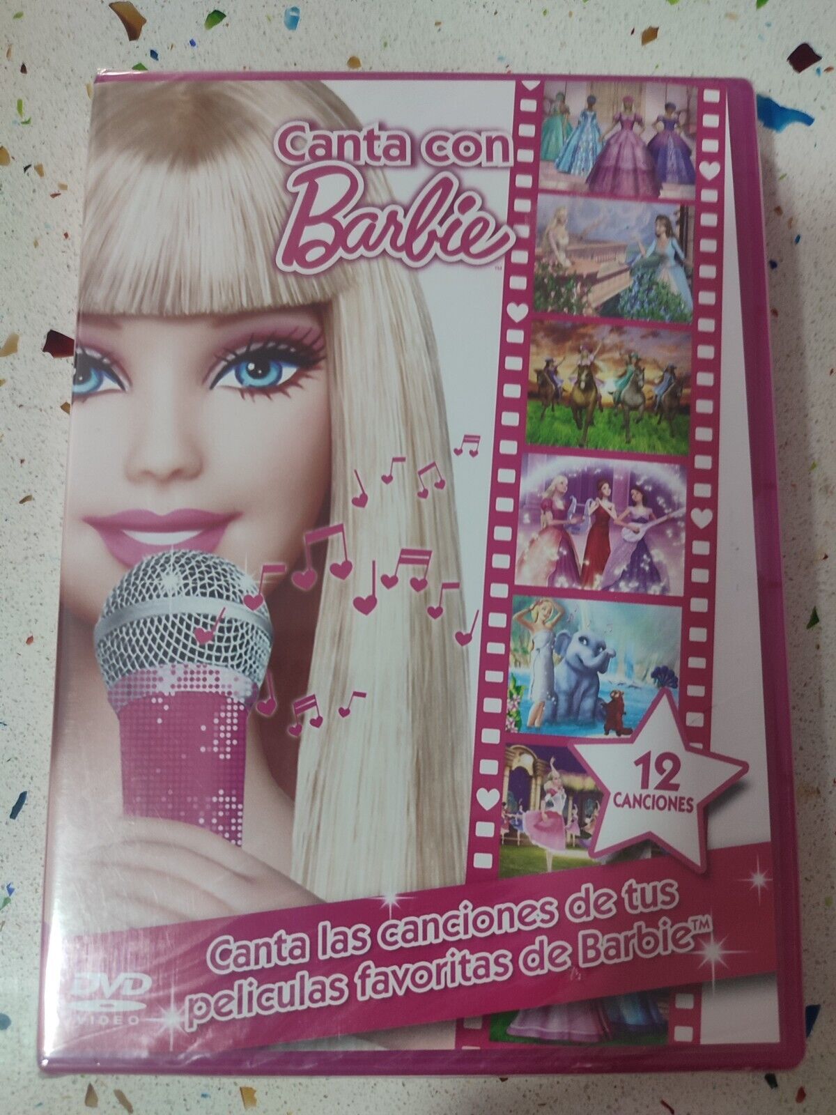 Canta con Barbie DVD Nuovo Canta Le Canaciones Pelicuras Preferiti Barbie Am