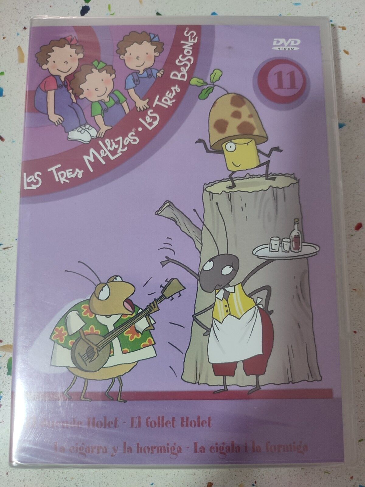 Le Tre Gemelle, DVD Nuovo Sigillato Goblin Hotel La Cicala Y La Formica Am