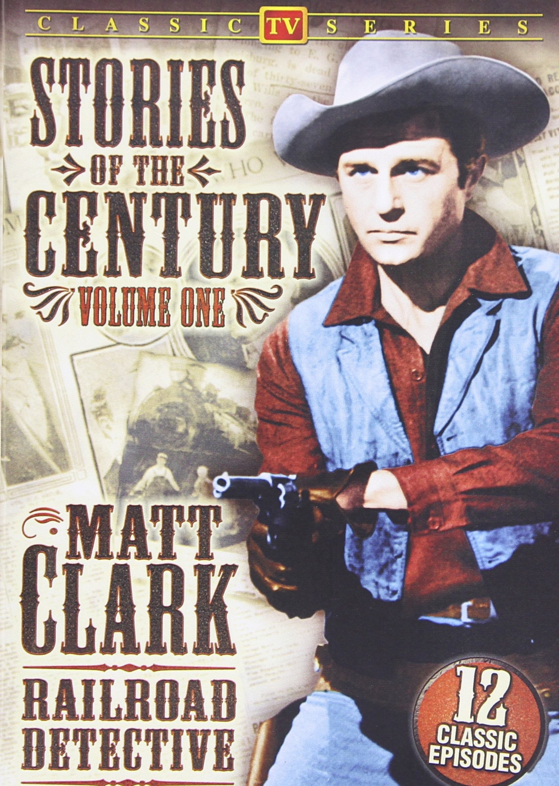 Stories of the Century, Vol. 1: Matt Clark Railroad Detective (DVD) Davis Jim