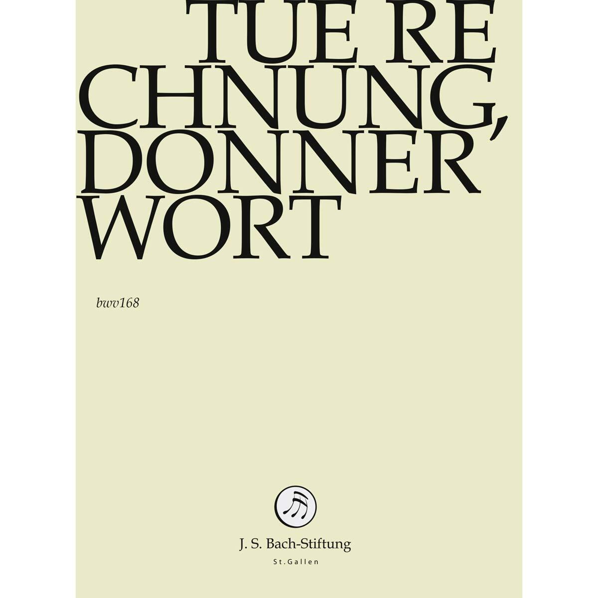 J. S. BACH: Tue Rechnung,Donnerwort [DVD] (DVD) Chor der J. S. Bach-Stiftung