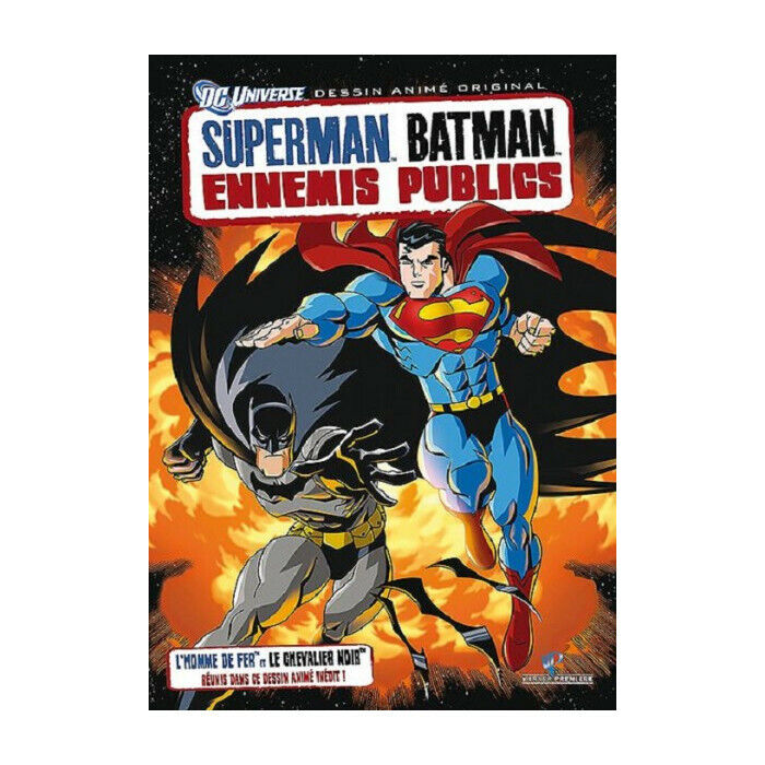Superman Batman Nemici Carrozza DVD Nuova