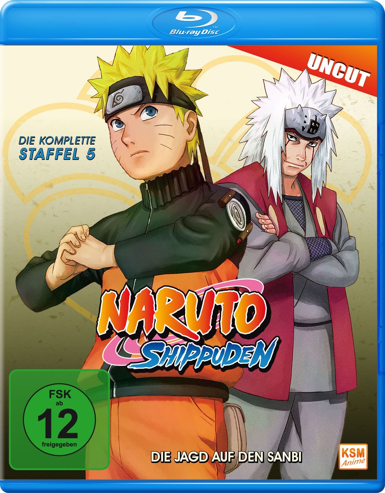 Naruto Shippuden - Staffel 5: Die Jagd auf den Sanbi - Uncut (Blu-ray)