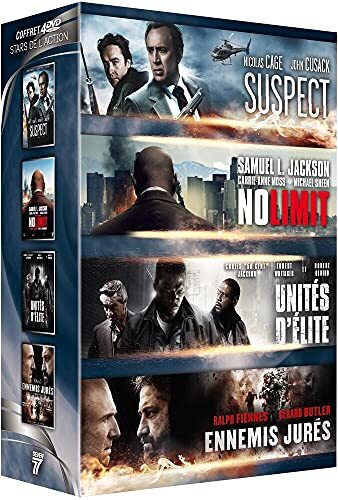 Movie Suspect / No Limit / Unites Delite / Ennemis Jures (Region 2) DVD NUOVO