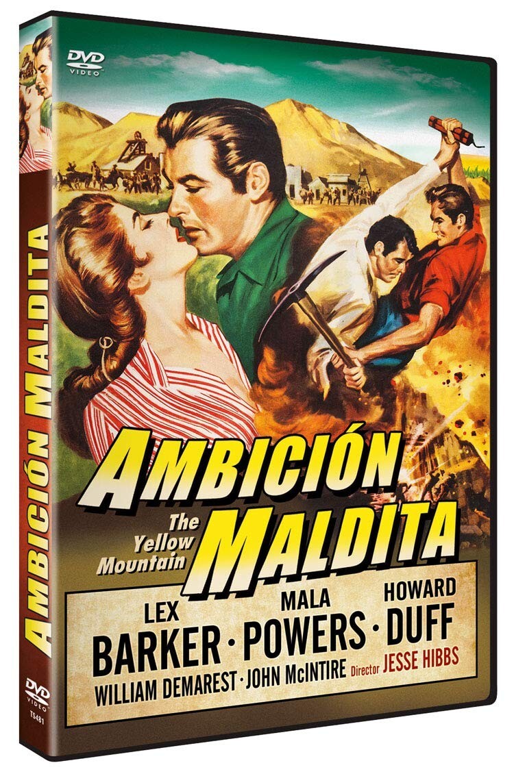 Ambición Maldita DVD 1954 The Yellow Mountain [DVD]