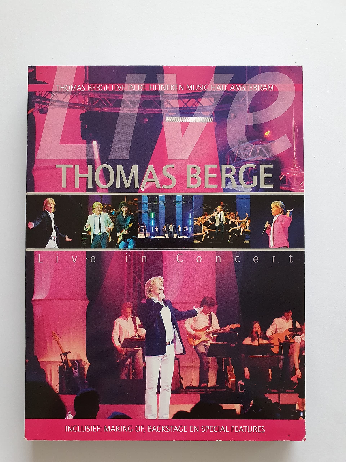 Thomas Berge - Live In Concert - DVD NUOVO