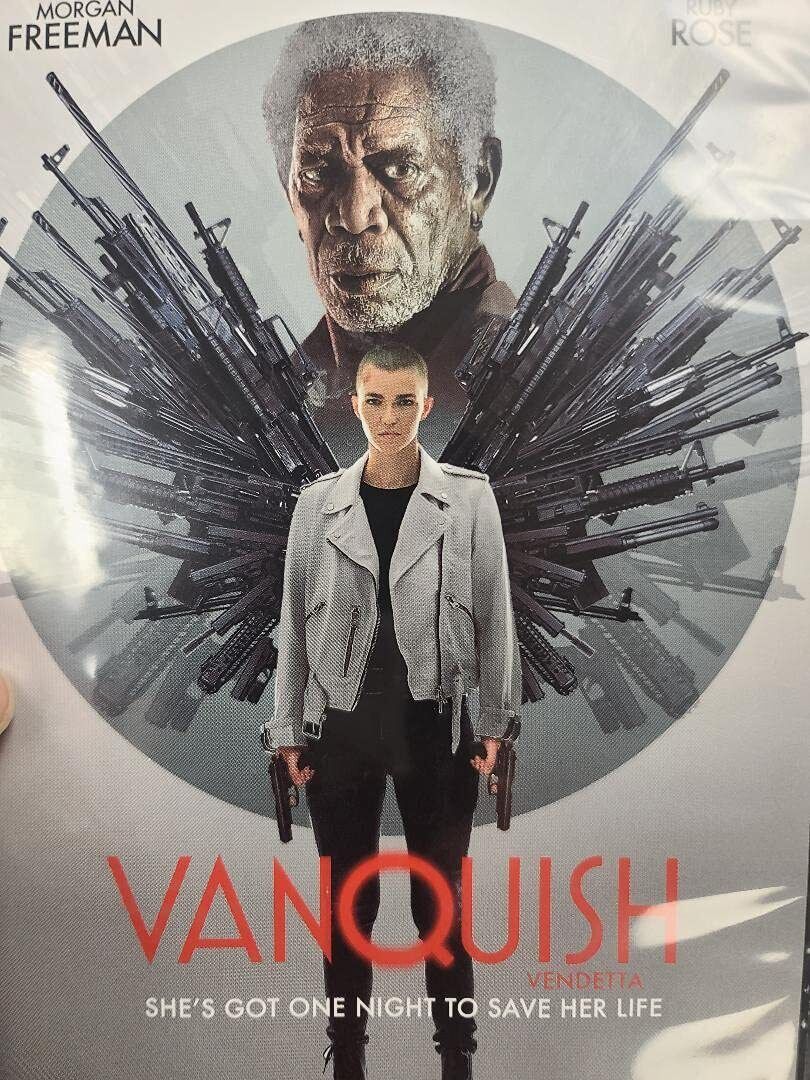 Vanquish (DVD) Morgan Freeman Ruby Rose Patrick Muldoon