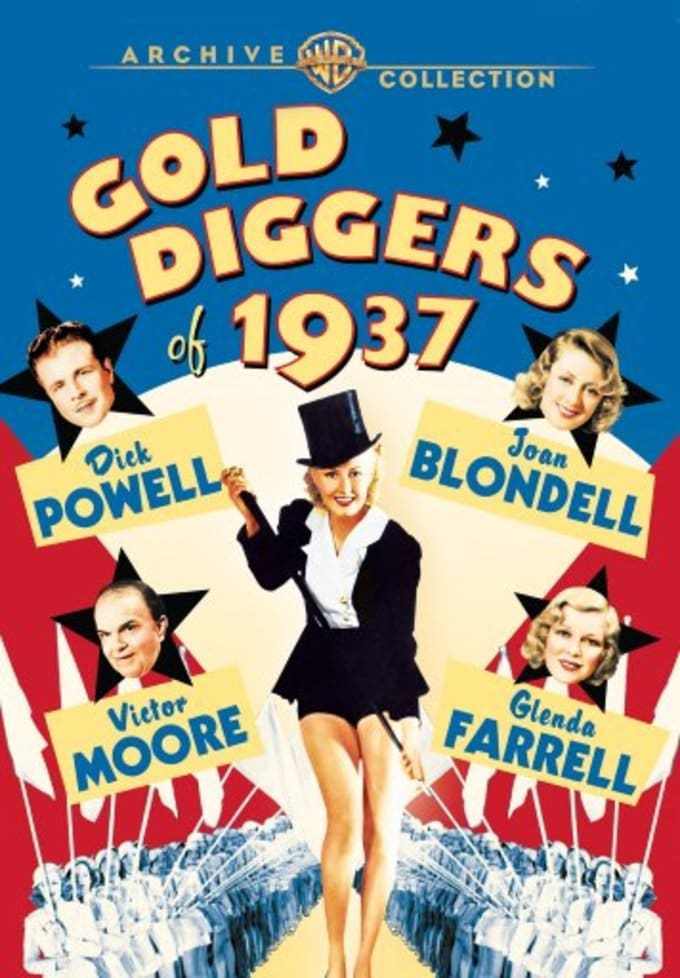 Gold Diggers Di 1937 DVD (1936) - Dick Powell,Joan Blondell,Victor Moore