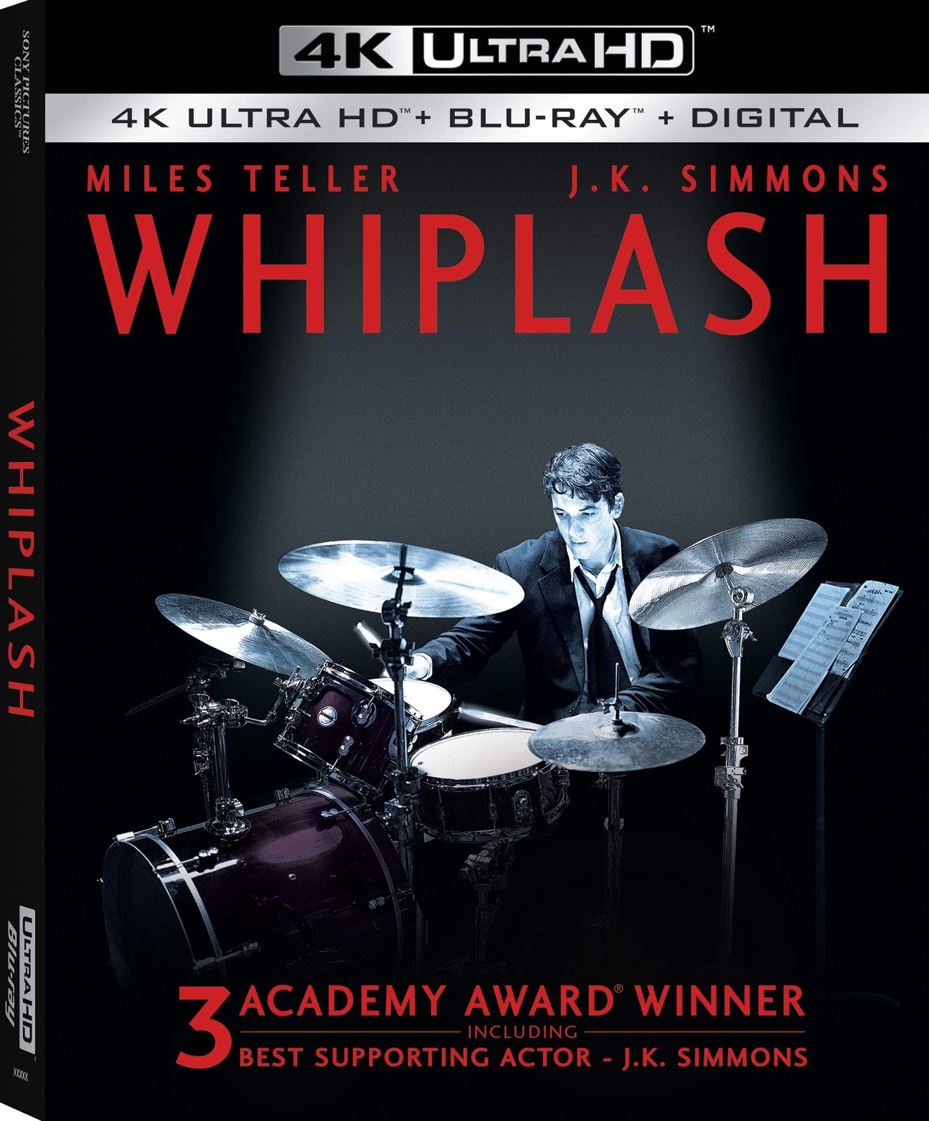 Whiplash [Blu-ray] [4K UHD] (4K UHD Blu-ray) Miles Teller Melissa Benoist