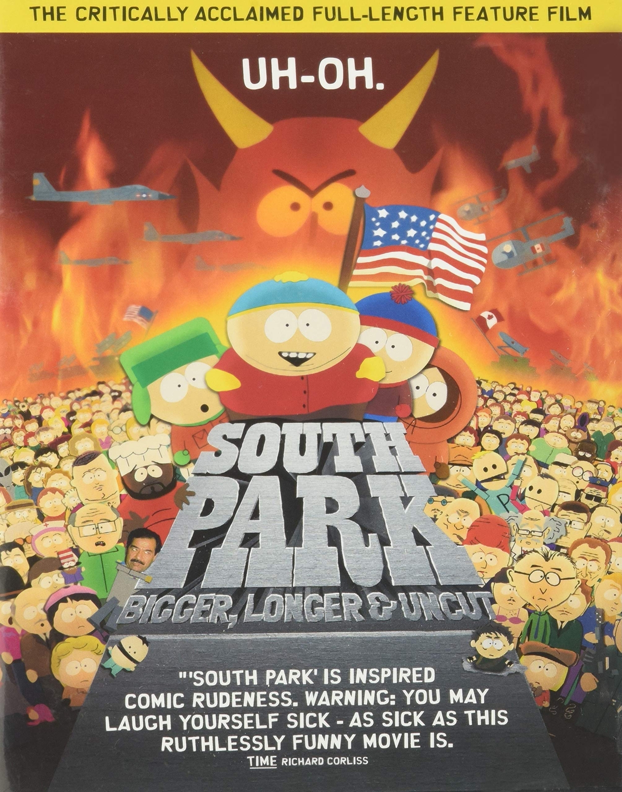 South Park: Bigger, Longer & Uncut (DVD) Saddam Hussein Trey Parker Matt Stone