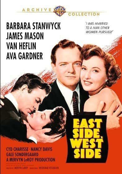 East Side, West Side (DVD) Ava Gardner James Mason Barbara Stanwyck Van Heflin