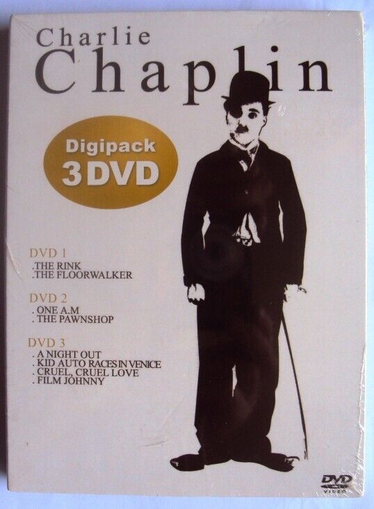 Charlie Chaplin - 3 DVD - DVD Nuova