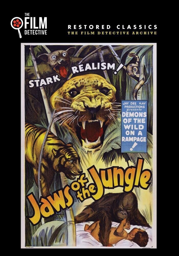 Jaws of the Jungle (The Film Detective Restored Version) (DVD)