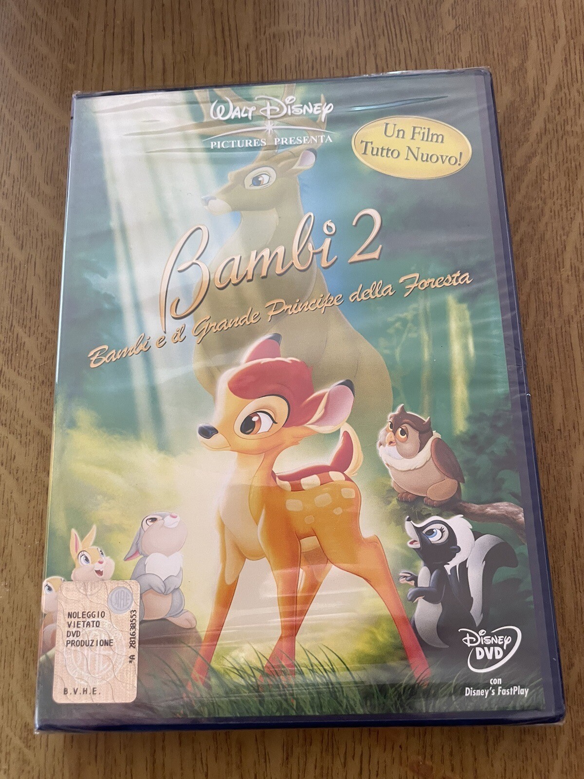 BAMBI 2 - DVD RARO FUORI CATALOGO - SIGILLATO