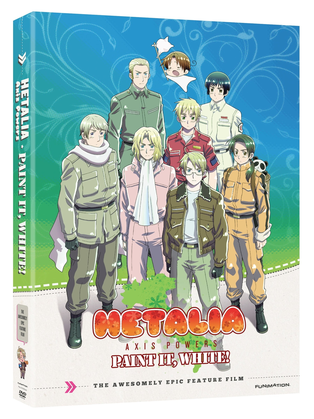 Hetalia - Paint it, White - The Movie (DVD) Todd Haberkorn Christopher Bevins