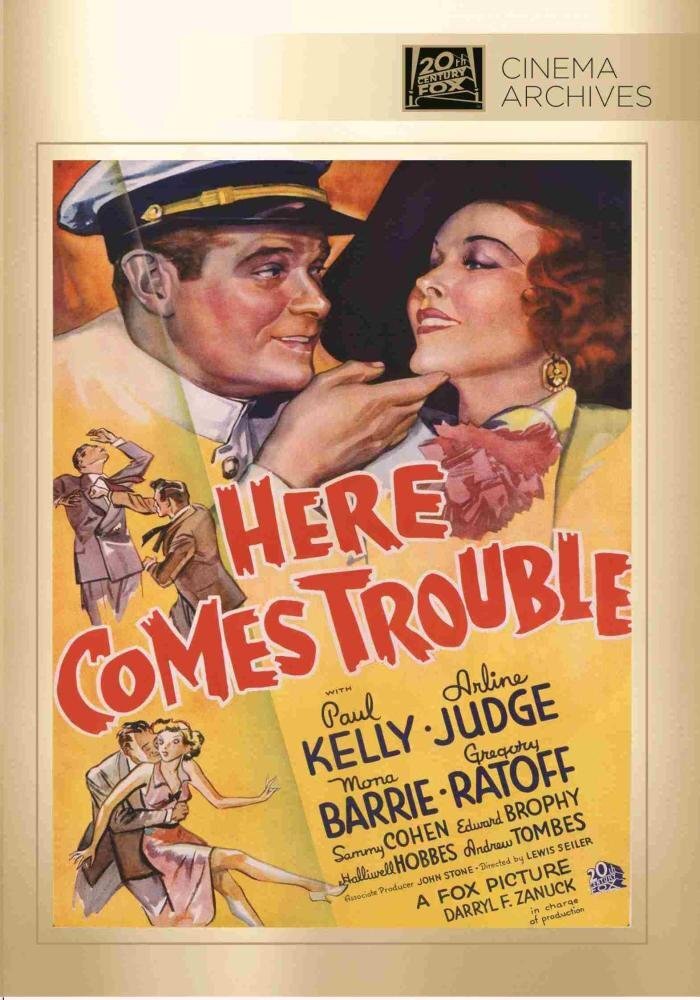 Here Comes Trouble (DVD) Arline Judge Edward Brophy Gregory Ratoff Mona Barrie