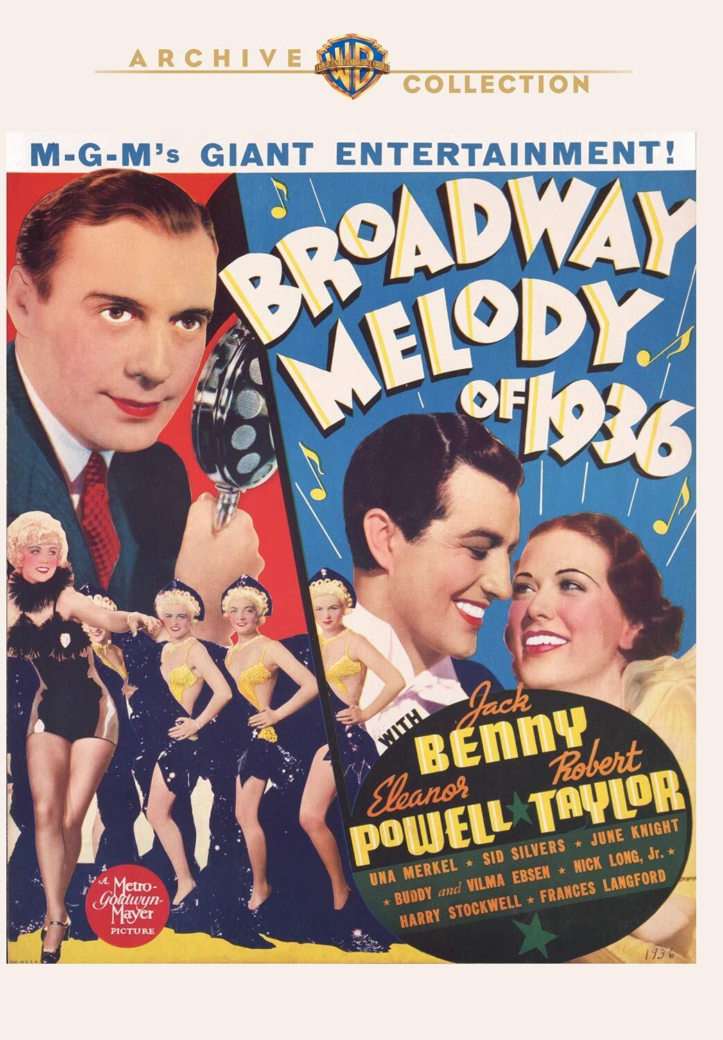 Broadway Melody Of 1936 (DVD) Vilma Ebsen Frances Langford Harry Stockwell