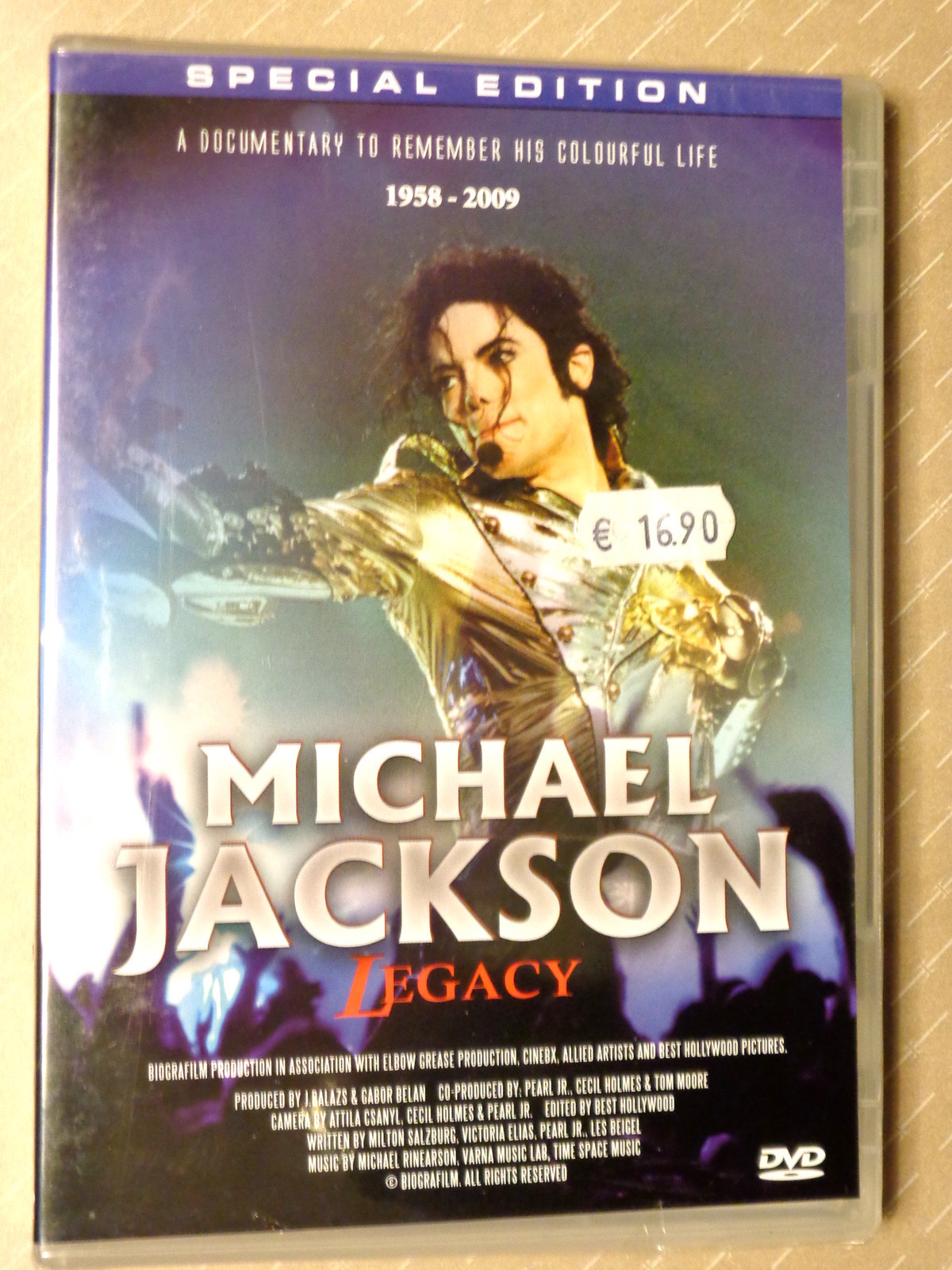 MICHAEL JACKSON  -  LEGACY  -  SPECIAL EDITION  -  DVD 2009  NUOVO E SIGILLATO