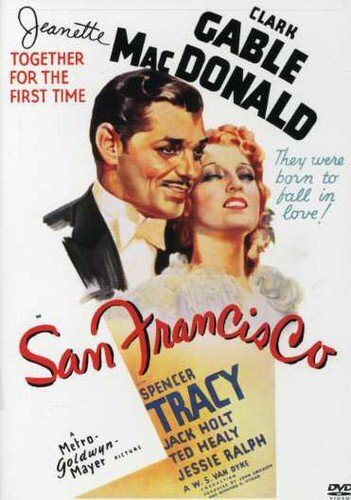 San Francisco (DVD) Clark Gable Jeanette MacDonald Spencer Tracy Jack Holt